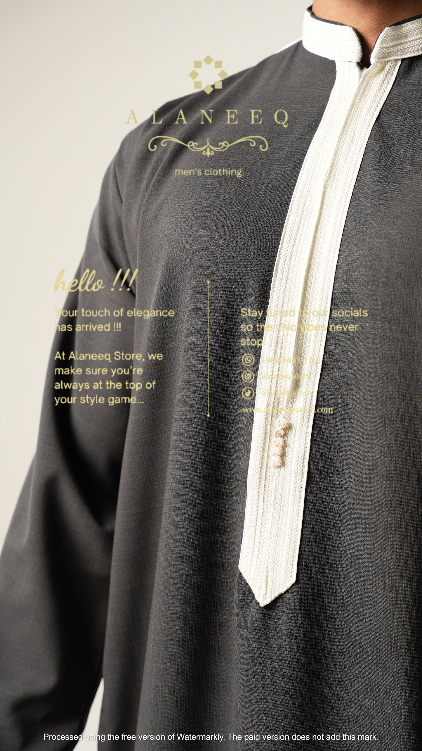 ثوب راقي/تفصيل خاص